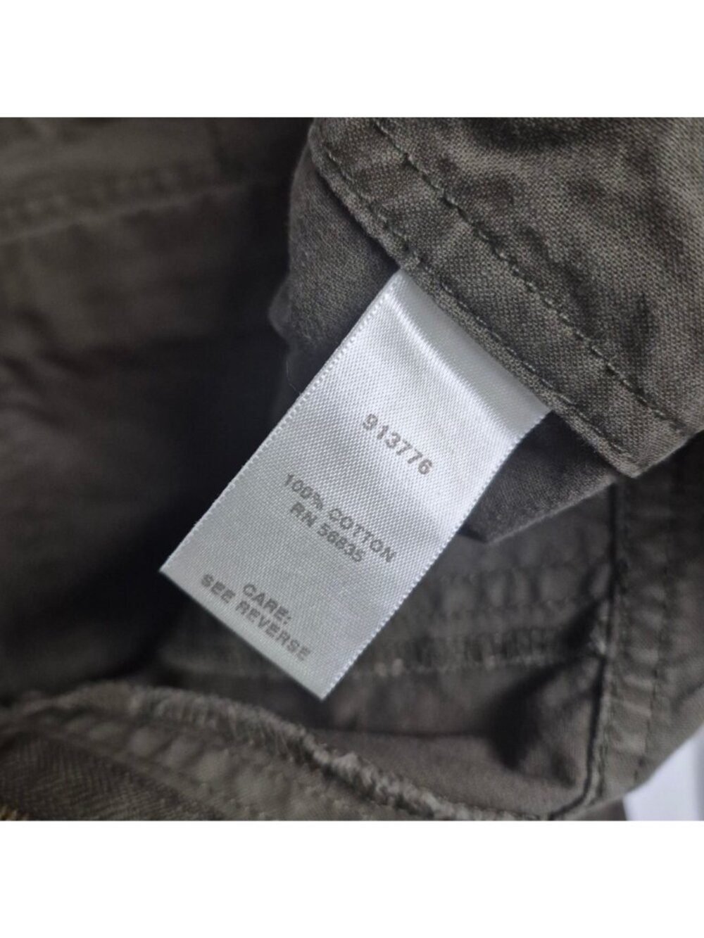 Cabelas Casuals Womens Olive Green Cargo Pants Size 14 Regular - Picture 8 of 8